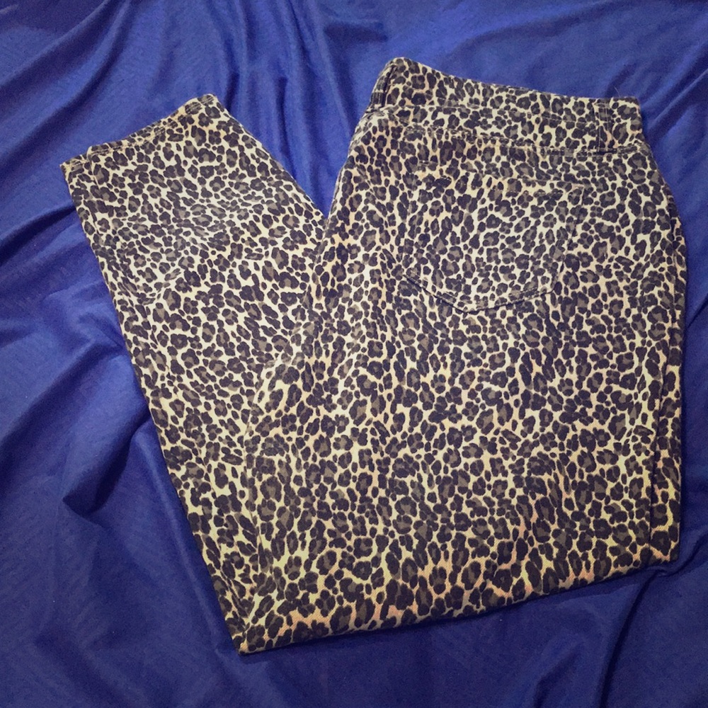 Cheetah Print Jeggings